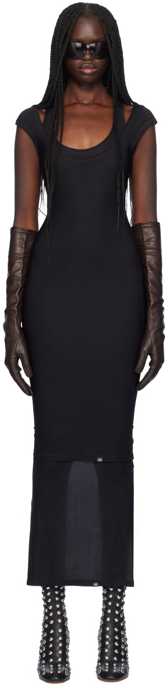 KNWLS Black Luce Maxi Dress KNWLS