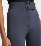 Courrèges Belted jersey pants