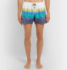 Missoni - Mid-Length Printed Swim Shorts - Men - White