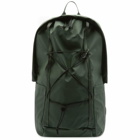 Elliker Kiln Hooded Zip-Top Backpack in Green