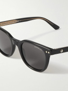 MONTBLANC EYEWEAR - Snowcap D-Frame Acetate Sunglasses