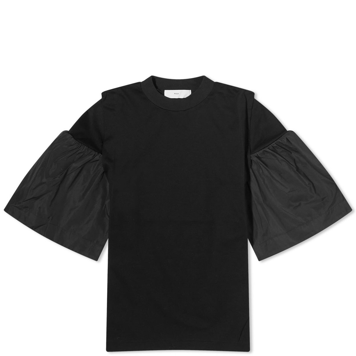 TOGA Women's Cotton Jersey T-Shirt in Black Toga Pulla