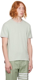 Thom Browne Green Ringer T-Shirt