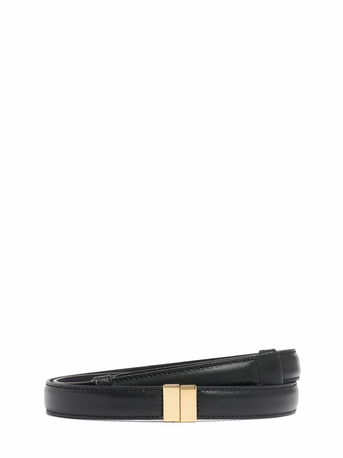 TOTEME Slide Clasp Leather Belt Toteme display picture 1