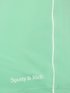 SPORTY & RICH - Serif Logo High Waist Court Skirt