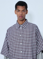 Balenciaga Layered Check Shirt
