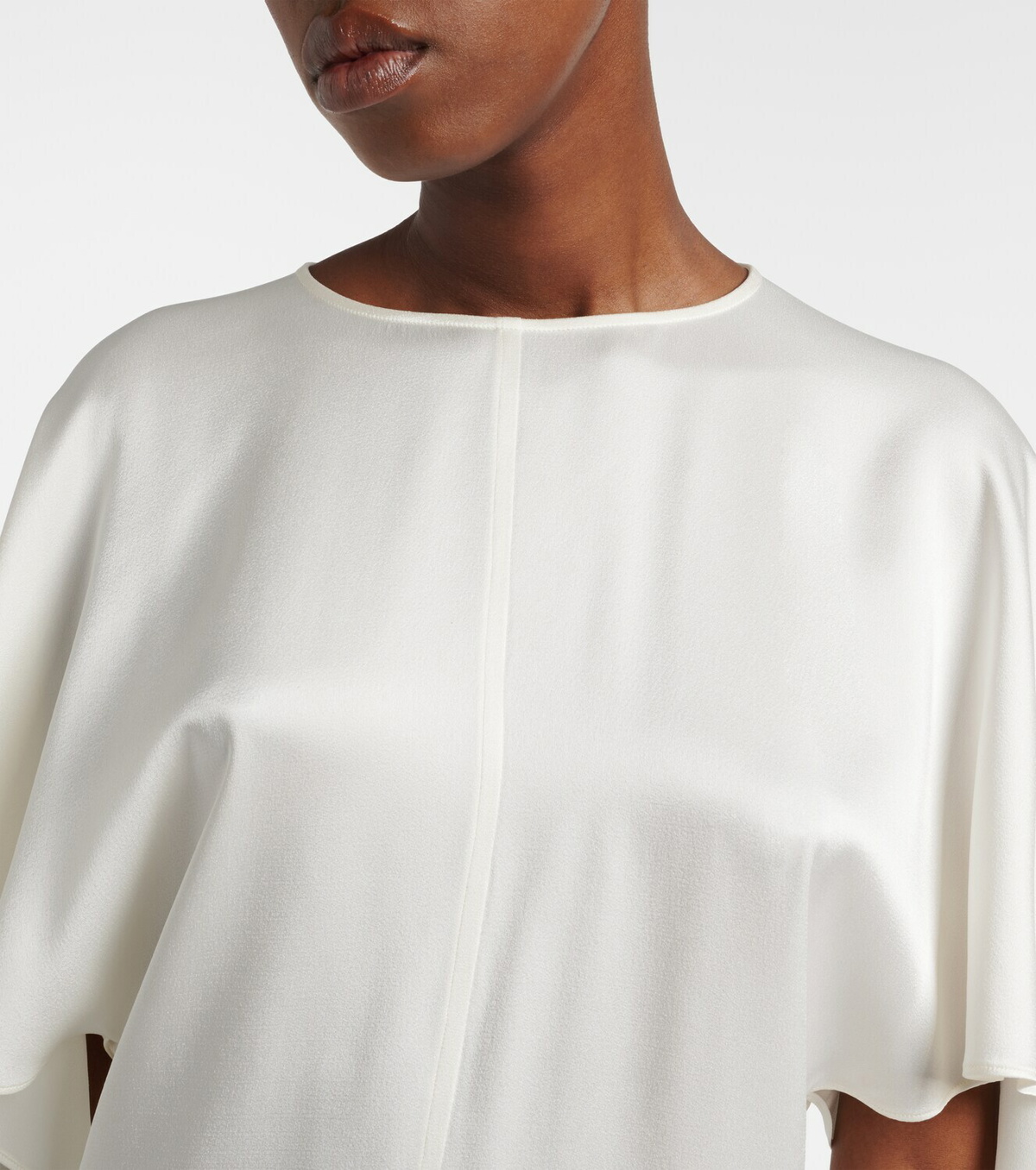 Stella McCartney Open-back satin top