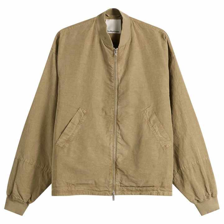Photo: YMC Women's Basement Bomber Jacket in Taupe