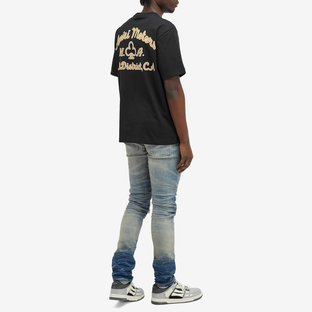AMIRI Men's Motors T-Shirt in Black Amiri