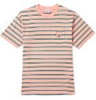 Carhartt WIP - Houston Striped Cotton-Jersey T-Shirt - Orange
