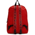 Hugo Red Soft Urban Backpack