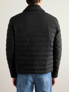 Brunello Cucinelli - Quilted Shell Down Shirt Jacket - Black