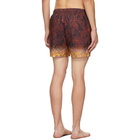 Dries Van Noten Brown Floral Swimsuit