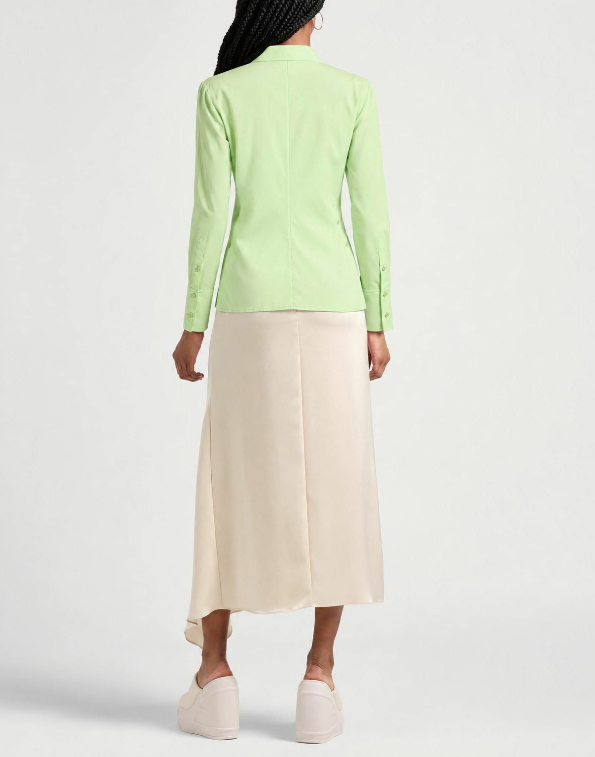 Low Classic Womens Shirt Light in Green