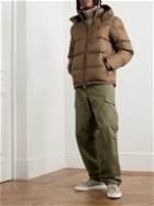 Polo Ralph Lauren - Quilted Recycled-Ripstop Hooded Down Jacket - Brown