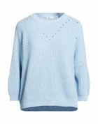 Peserico Womens Sweater Light in Blue