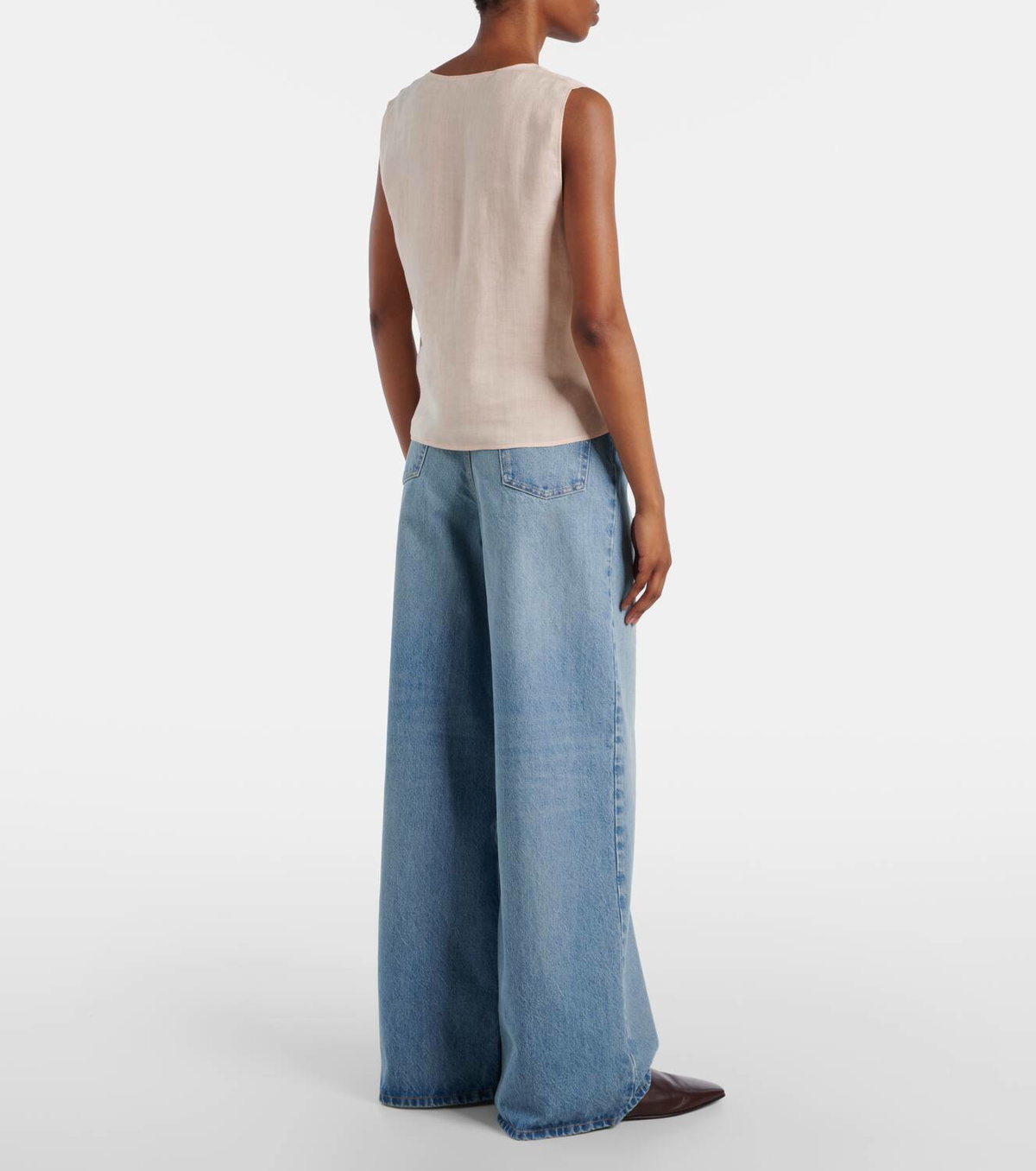 Loro Piana Milly ramie vest