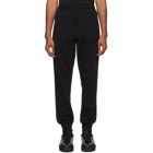 Dries Van Noten Black Zip Pockets Lounge Pants