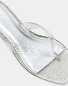 Steve Madden Tracie-J Heels in Silver