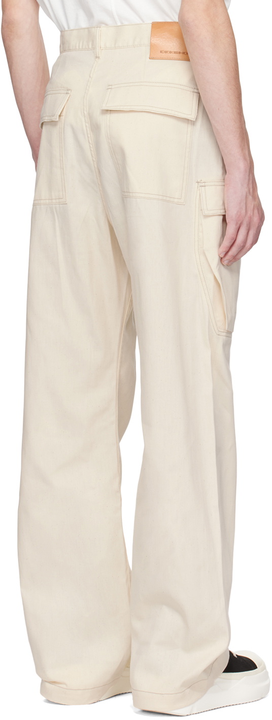 Rick Owens Drkshdw Off-White Geth Cargo Pants Rick Owens Drkshdw
