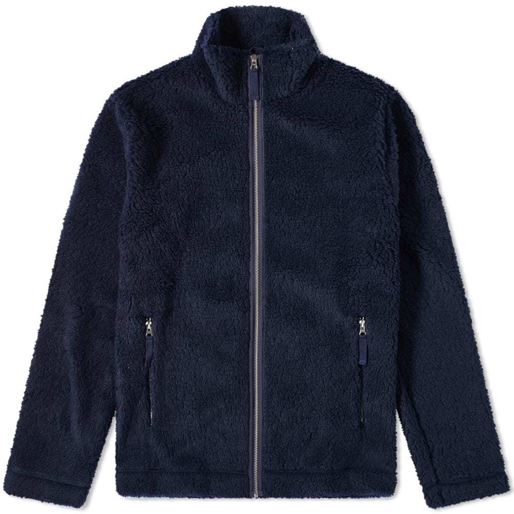 Hartford Sherpa Fleece Track Jacket Hartford