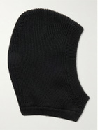 Rick Owens - Ribbed Cotton Balaclava