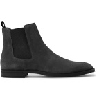 Hugo Boss - Coventry Suede Chelsea Boots - Gray