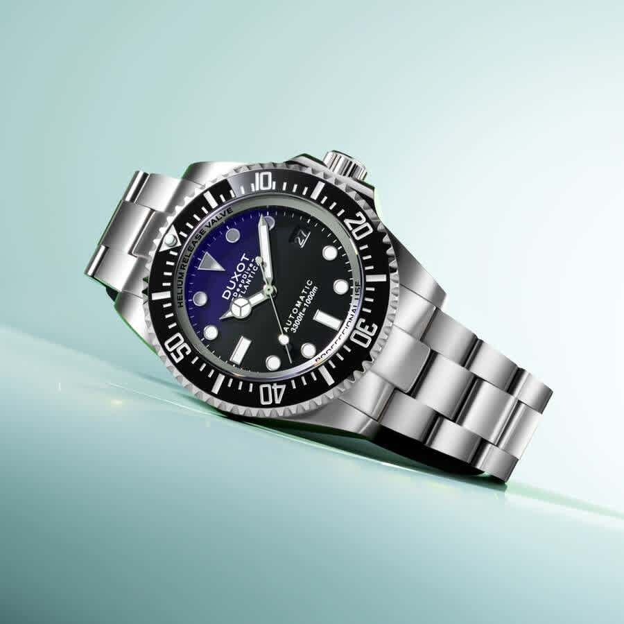 Duxot Atlantica Automatic Purple Dial Mens Watch DX-2066-66