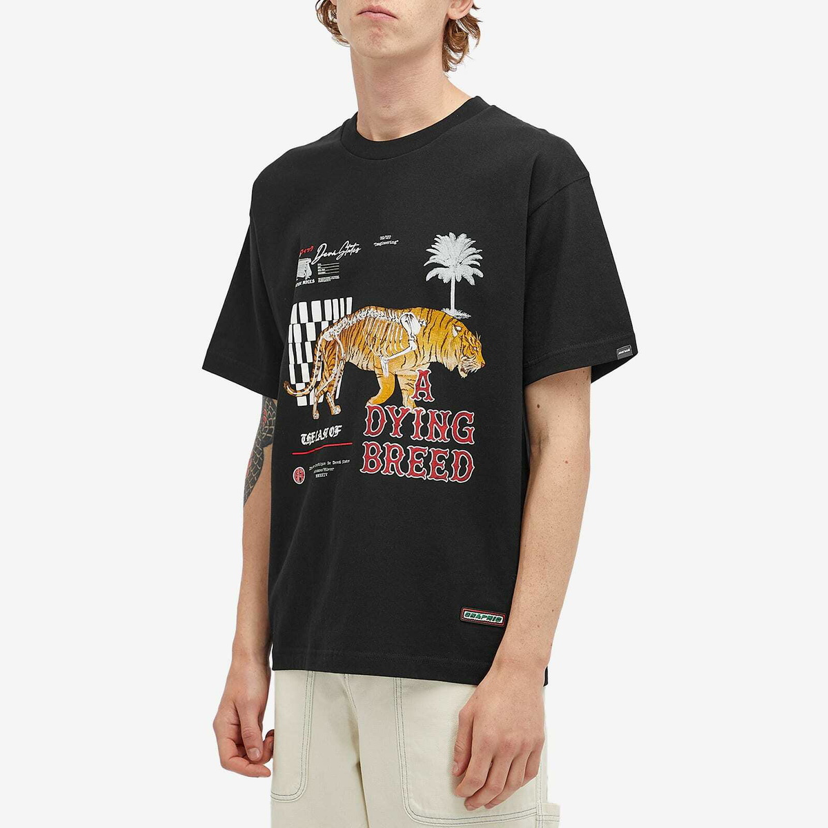 Deva States Men's Critical T-Shirt in Black