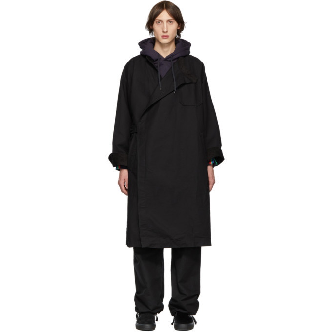 Photo: Engineered Garments Black MG Coat