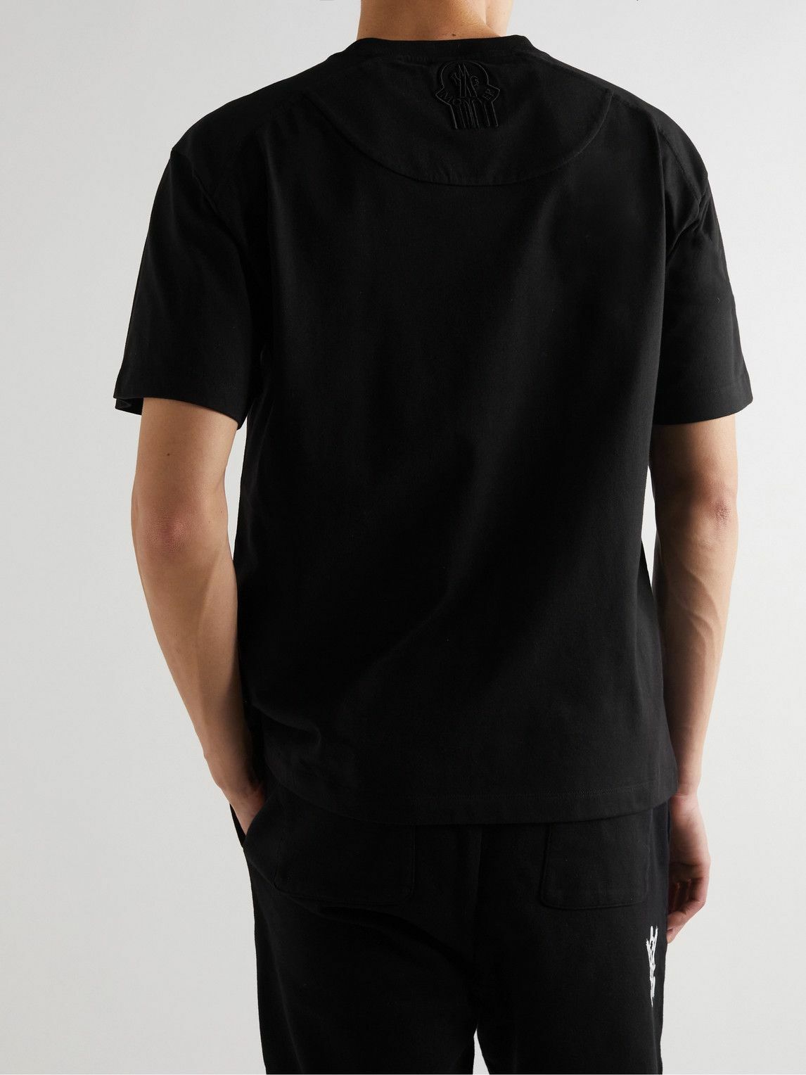 Moncler Genius - Gentle Monster Logo-Appliquéd Cotton-Jersey T