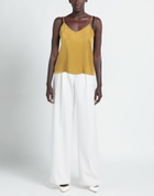 Alessia Santi Womens Top Mustard
