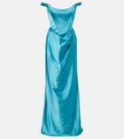 Vivienne Westwood Nova Camille satin bustier gown