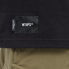 WTAPS Men's Label EX46 T-Shirt in Black