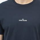 Stone Island Men's Stamp Back Logo T-Shirt in Navy Blue