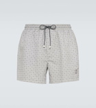 Brunello Cucinelli Printed swim trunks