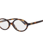 Miu Miu Eyewear Women's Miu Miu Regard Blue Light Glasses in Clear 