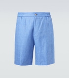 Etro Linen and wool shorts