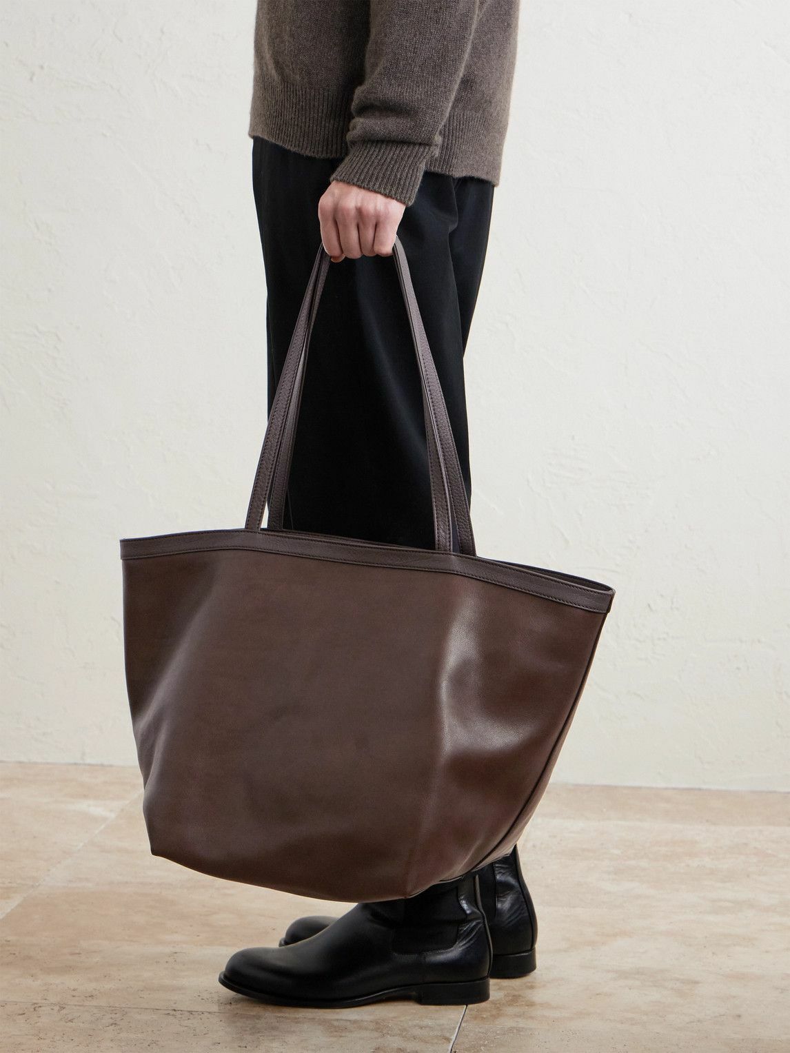 The Row - Park XL Leather Tote Bag