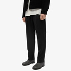 Our Legacy Men's Chino 22 in Black Worsted Wool