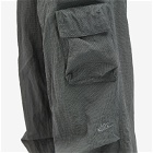 Nike Men's Tech Pack Woven Mesh Pants in Iron Grey