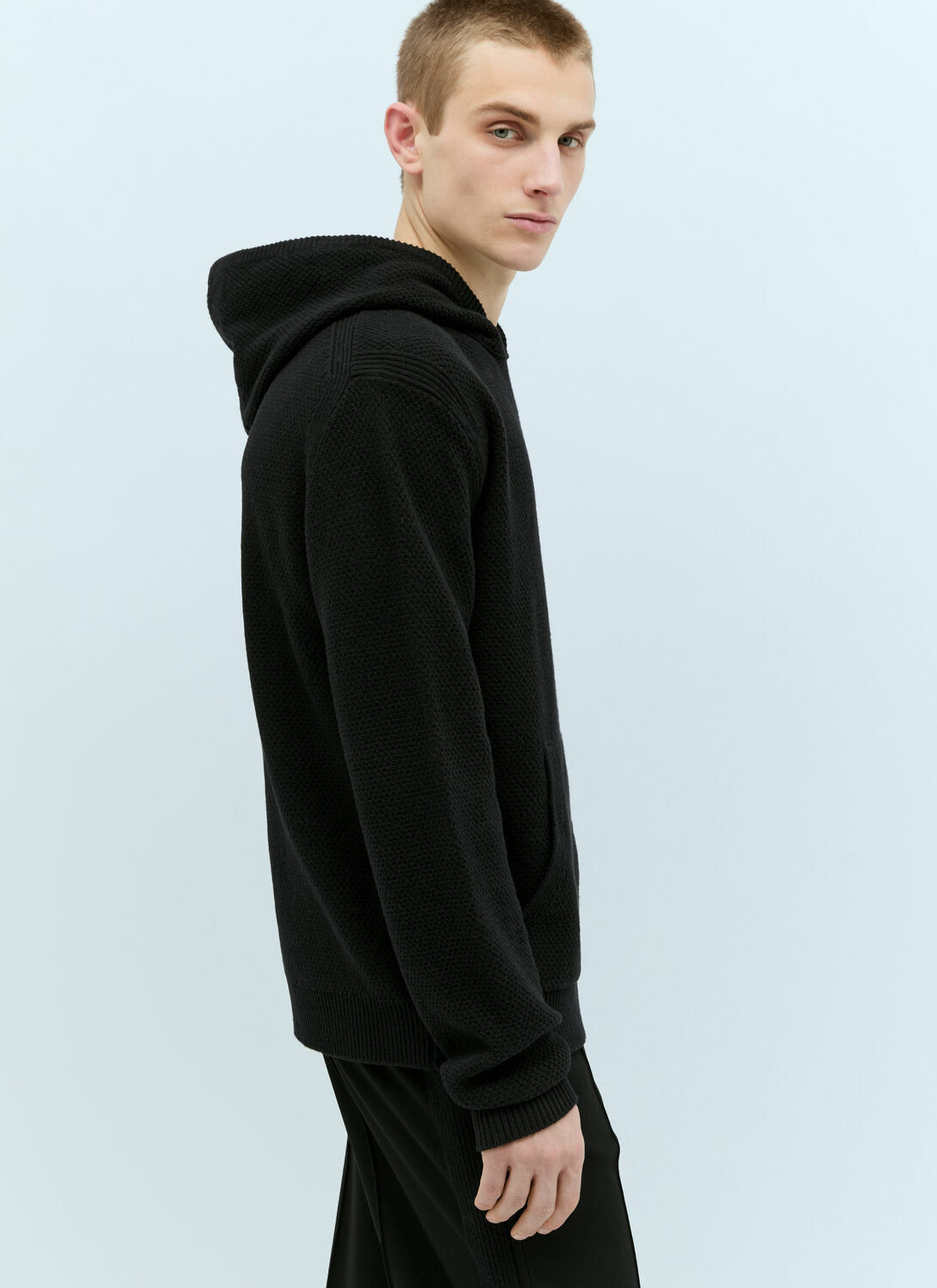 Moncler Wool Hooded Sweatshirt