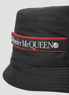 Alexander McQueen - Logo Graffiti Bucket Hat in Black