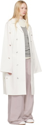 Sofie D'Hoore Off-White Chesterfield Coat