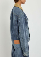 JW Anderson Corduroy Collar Denim Jacket