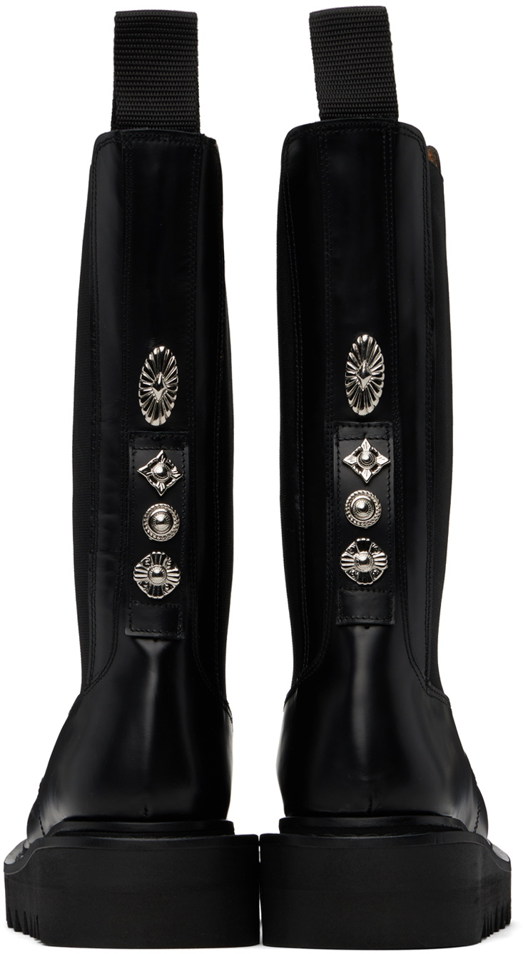 Toga Pulla SSENSE Exclusive Black Chelsea Boots