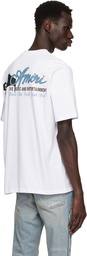 AMIRI White 'Amiri' Jazz Band T-shirt