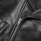VETEMENTS Perfecto V Lines Leather Jacket