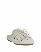 Wales Bonner Womens Mules & Clogs Light in Grey