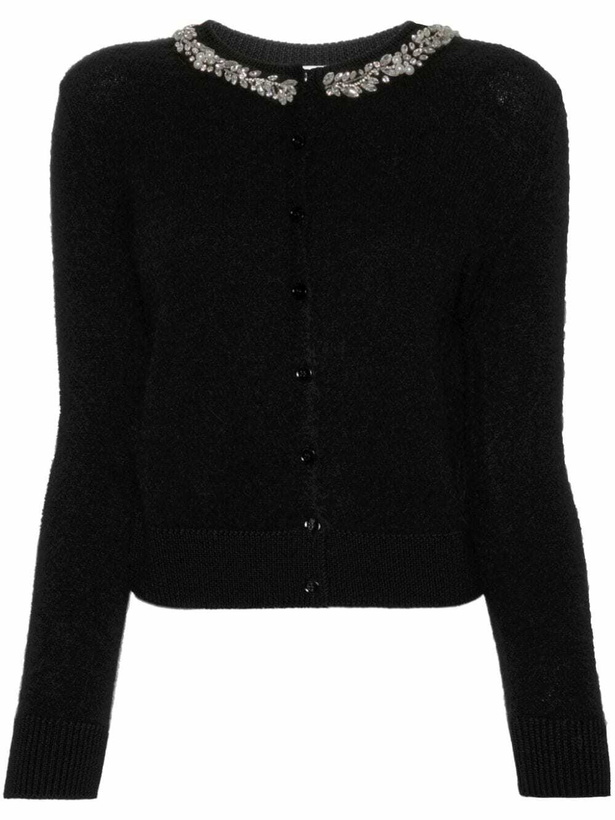 Photo: ERMANNO - Wool Blend Embroidered Cardigan